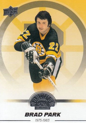 řadová karta BRAD PARK 23-24 UD Boston Bruins Centennial číslo 57